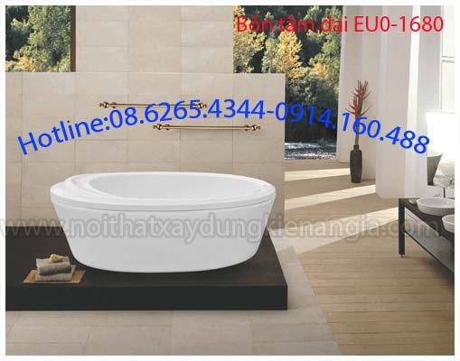Bồn tắm oval Acrylic EUROCA EU0-1680