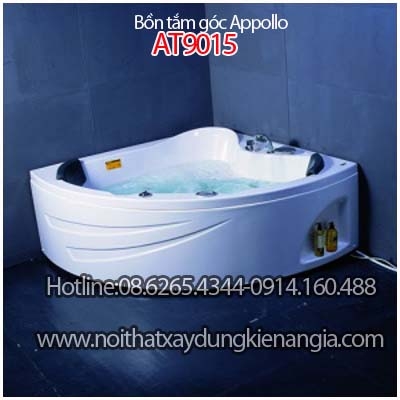 Bồn tắm góc massage APPOLO AT9015