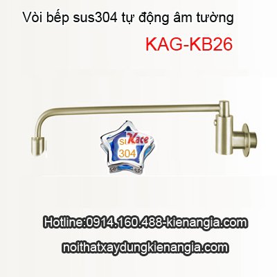 Vòi xả nước bồn tắm lạnh  tự động,vòi bồn tắm SUS 304 KAG-KB26