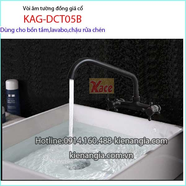 Vòi âm tường bồn tắm,lavabo,chậu rửa KAG-DCT05B