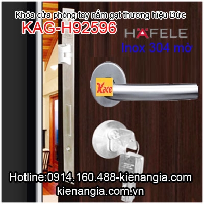 Khóa cửa phòng HAFELE tay nắm gạt KAG-H92596