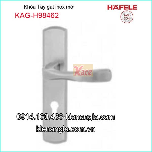Khóa cửa chính Hafele tay nắm gạt KAG-H984642