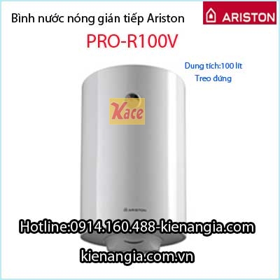 Bình nóng lạnh Ariston tro đứng PRO-R100V