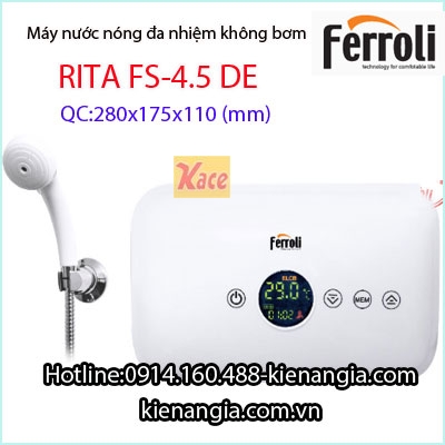 Máy nước nóng đa nhiệm kết hợp FERROLI KAG-RITA-FS4.5DE