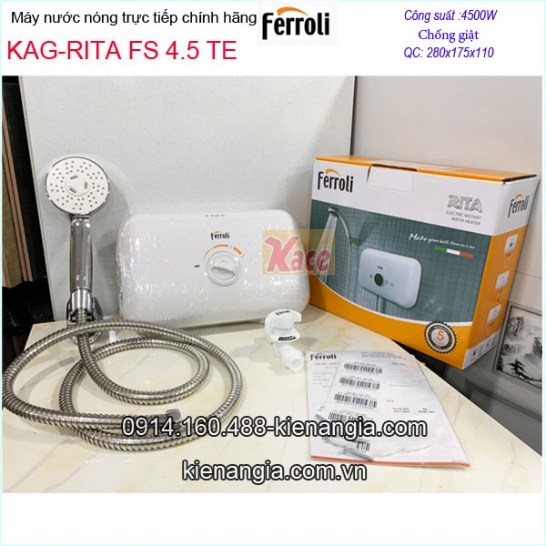 Máy nước nóng đa nhiệm kết hợp FERROLI KAG-RITA-FS-4-5-TE