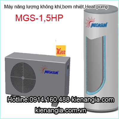 Năng lượng không khí-bơm nhiệt Megasun MGS-1,5HP