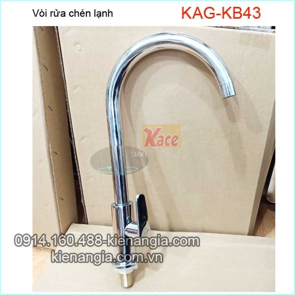 Vòi rửa chén lạnh KAG-KB43