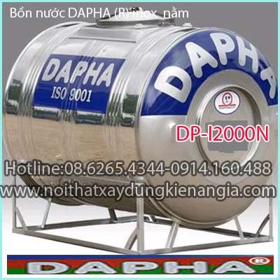Bồn nước INOX nằm  DAPHA DP-I2000N