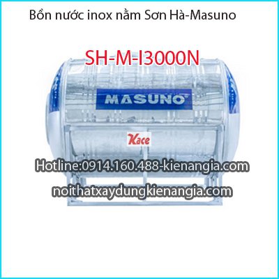 Bồn inox nằm Sơn Hà Masuno SH-M-I3000N