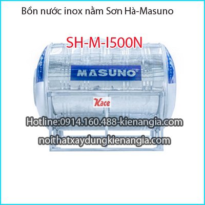 Bồn inox nằm Sơn Hà Masuno SH-M-I500N