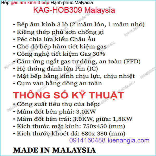 KAG-HOB309-Malaysia-Bep-gas-am-kinh-3-bep-hanh-phuc-Malaysia-KAG-HOB309-Malaysia-thong-so