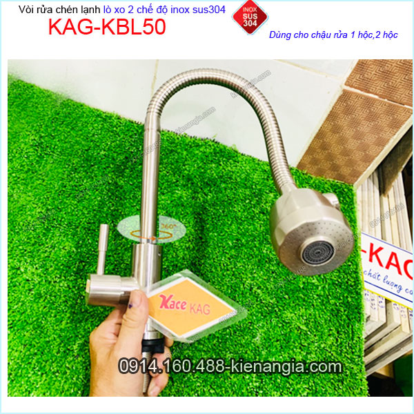KAG-KBL50-Voi-rua-chen-lanh-lo-xo-2-che-do-inox-sus3040KAG-KBL50