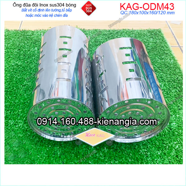 KAG-ODM43-ong-dua-doi-tron-inox-sus304-bong-gan-tuong-KAG-ODM43-12