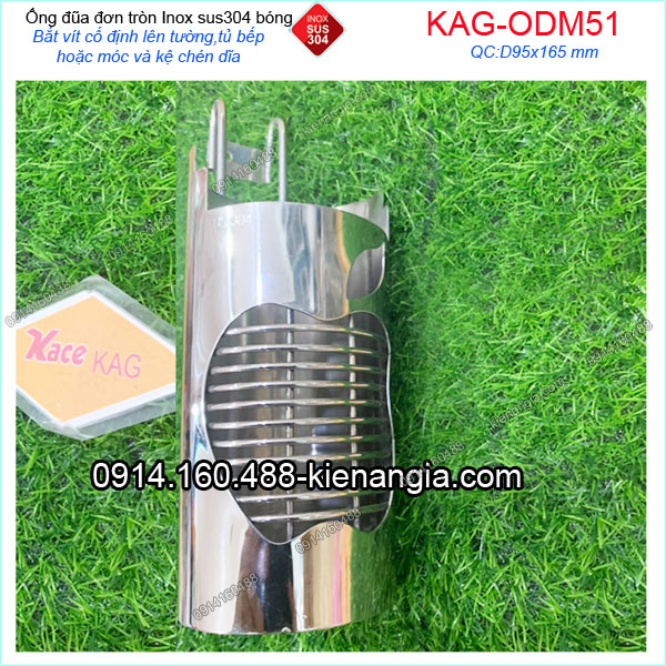 KAG-ODM51-ong-dua-don-tron-inox-sus304-bong-gia-dinh-KAG-ODM51