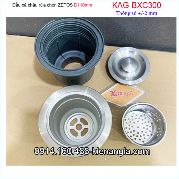KAG-BXC300-Dau-xa-ZETOS-D110-chau-rua-chen-2-hoc-KAG-BXC300-3