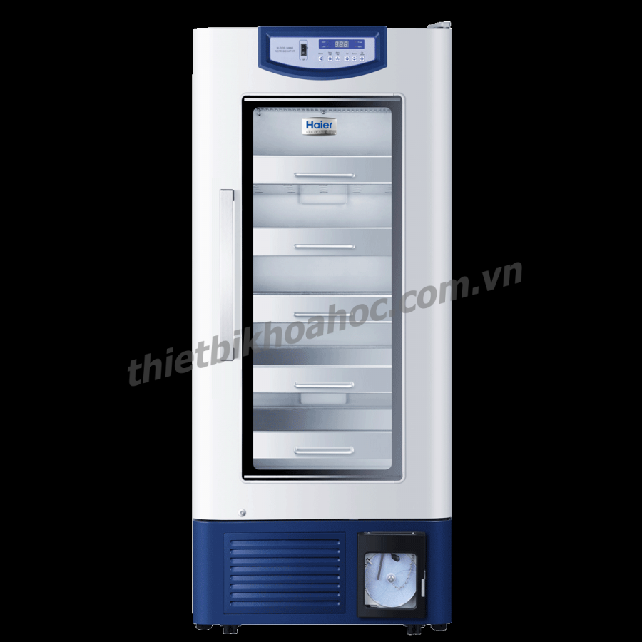 Tủ lạnh trữ máu chuyên dụng 358 lít, kiểu ngăn kéo có bộ ghi nhiệt độ Haier HXC-358B