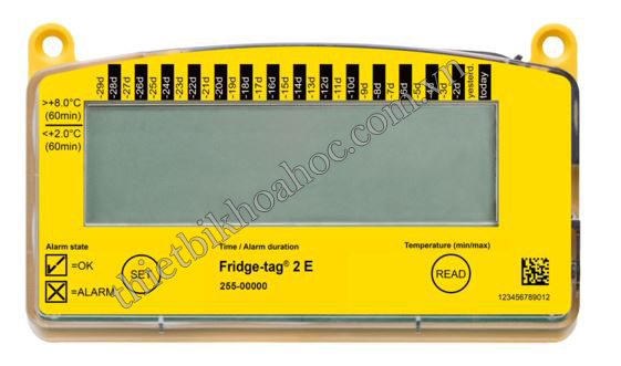 Thiết bị ghi nhiệt độ tự động Fridge-tag 2E