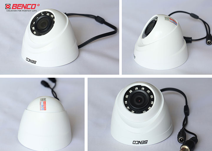 Các góc cạnh khác nhau của camera BEN - CVI1220DP