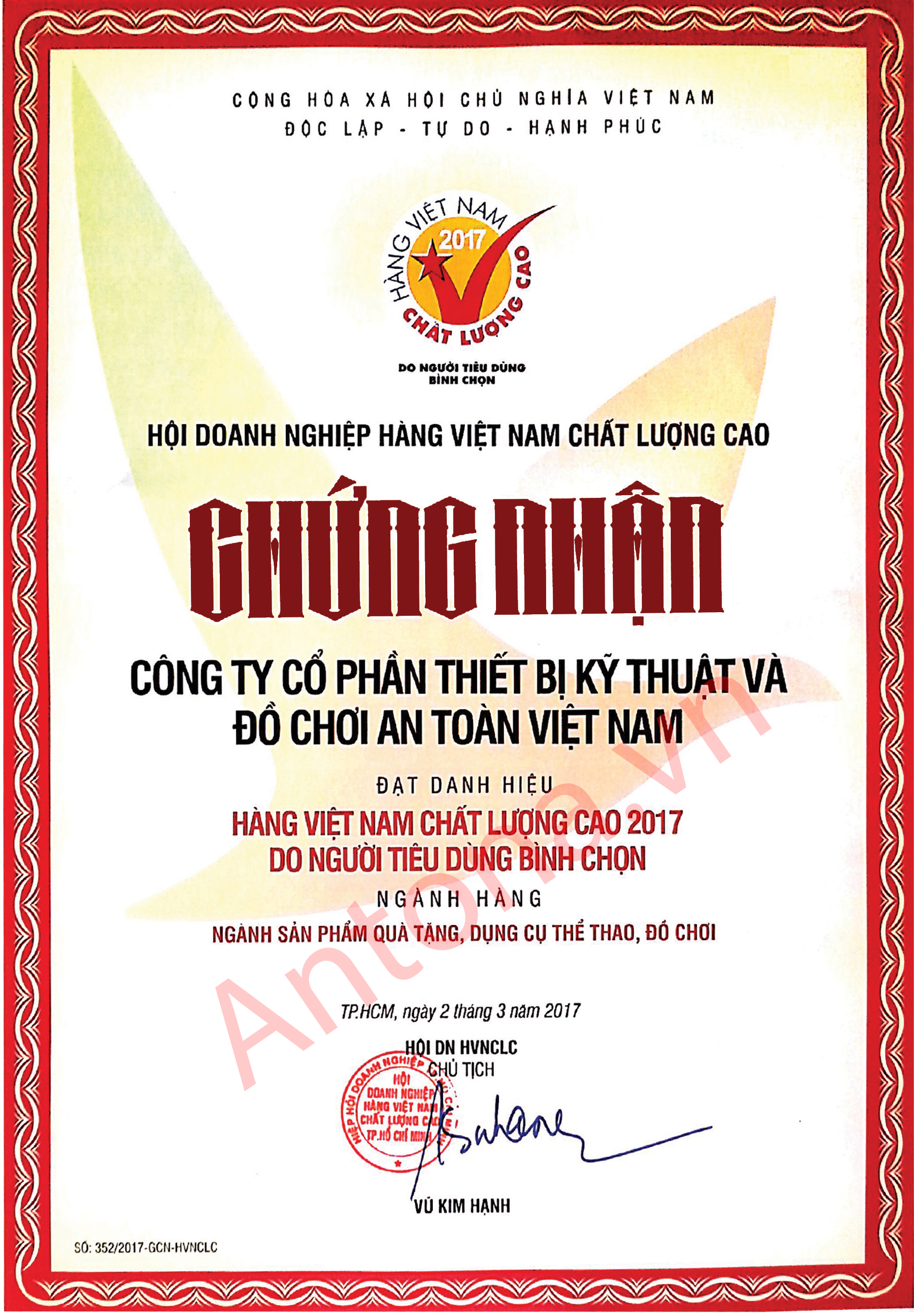 ANTONA - Tự hào hàng Việt Nam