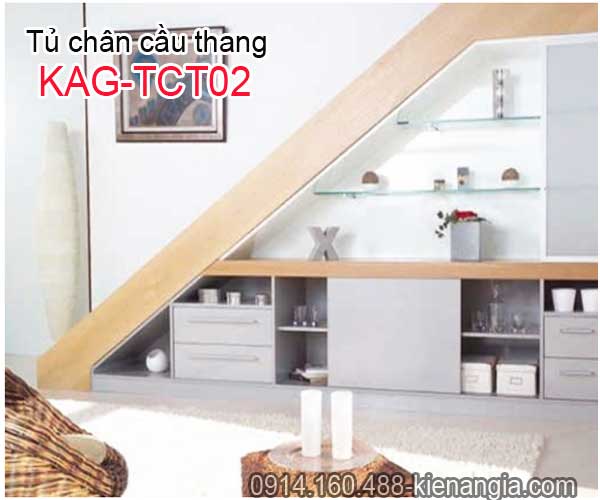Tủ,kệ thông minh chân cầu thang KAG-TCT02