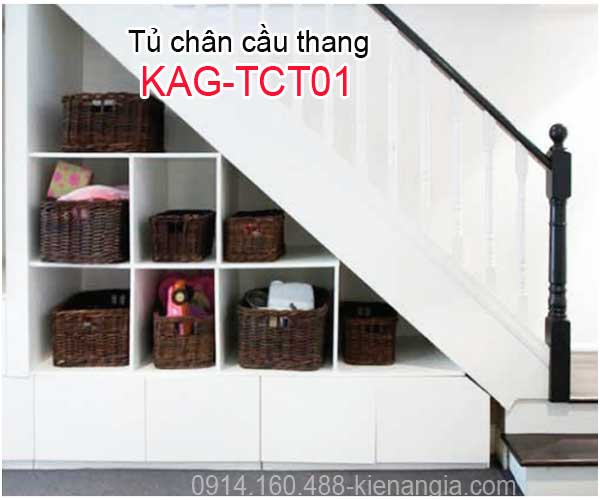 Tủ,kệ thông minh chân cầu thang KAG-TCT01