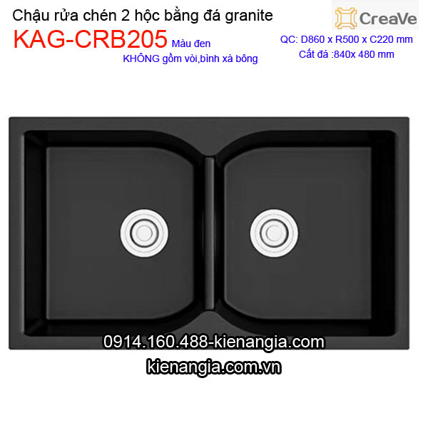 KAG-CRB205-Chau-rua-chen-da-granite-2-hoc-Creave-KAG-CRB205