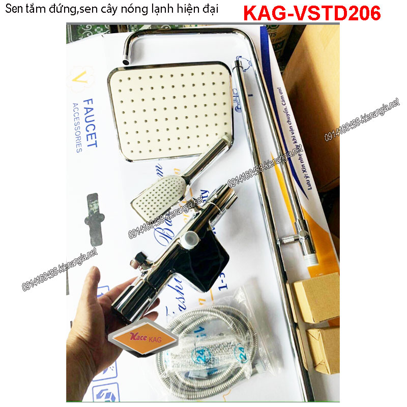 Sen tắm đứng  điều chỉnh nhiệt độ KAG-VSTD206