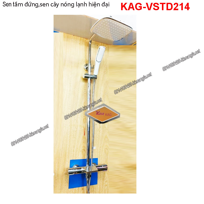 Sen cây,sen tắm đứng điều chỉnh nhiệt độ KAG-VSTD214