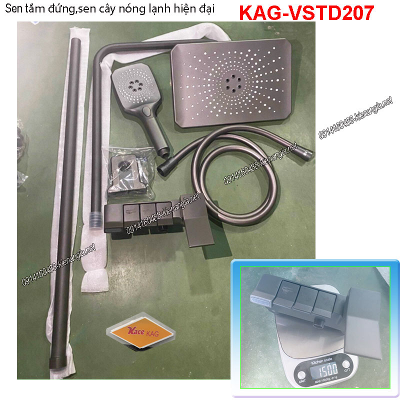 Sen cây bấm phím đàn điều chỉnh nhiệt độ KAG-VSTD207