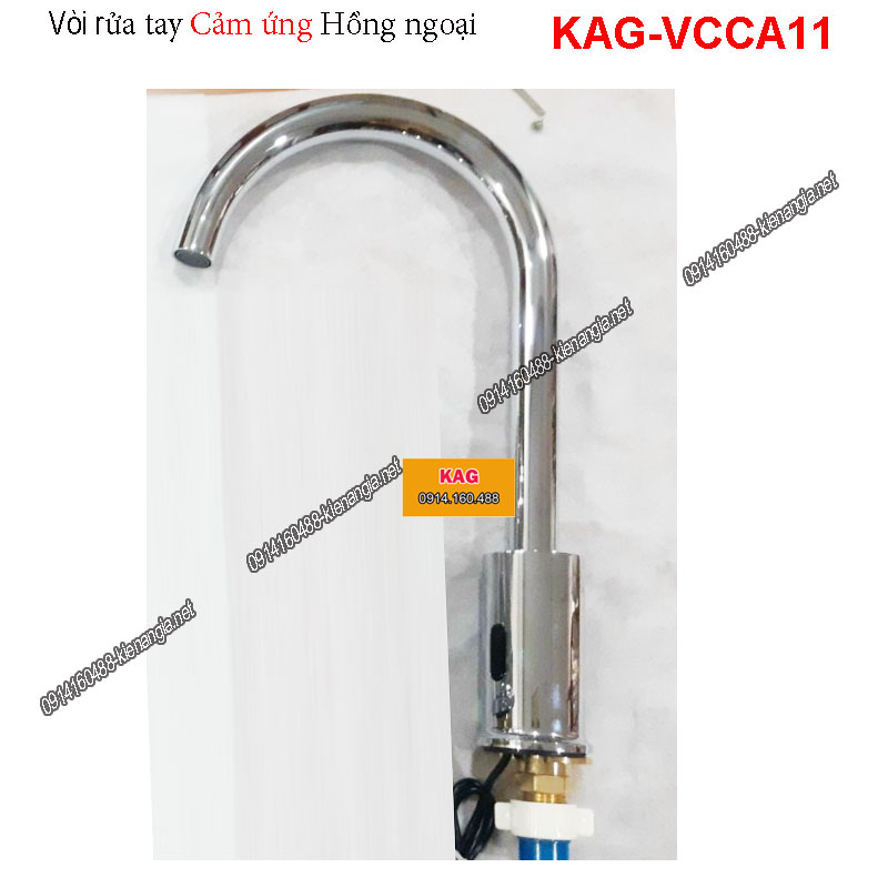Vòi rửa tay cảm ứng hồng ngoại CAO 30CM KAG-VCCA11