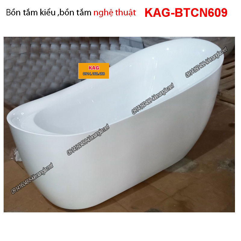 Bồn tắm kiểu thuyền độc lập KAG-BTCN609