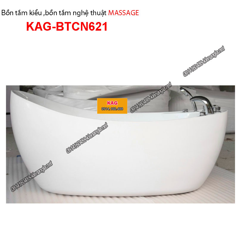 Bồn tắm kiểu Oval Massage  KAG-BTCN621