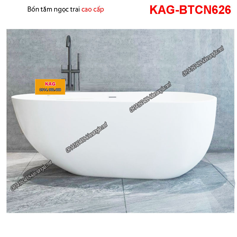 Bồn tắm kiểu thuyền ,bồn độc lập KAG-BTCN626