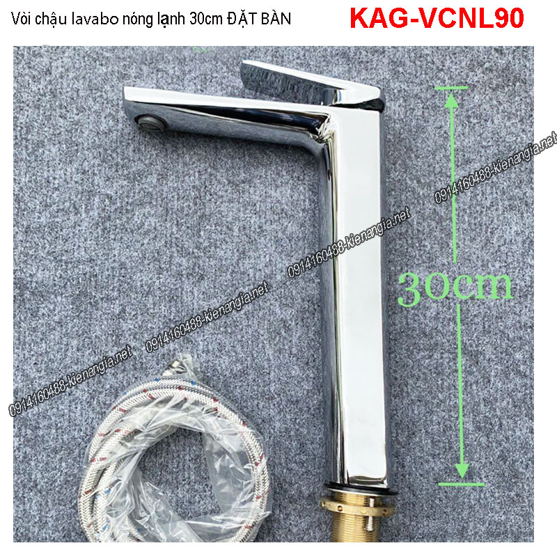 KAG-VCNL90-Voi-chau-30CM-lavabo-DAT-BAN-nong-lanh-chrome-KAG-VCNL90-1