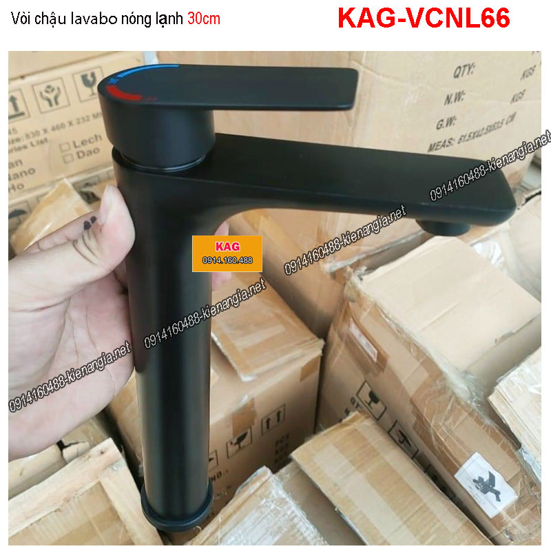 KAG-VCNL66-Voi-chau-lavabo-nong-lanh-30cm-DAT-BAN-DEN-KAG-VCNL66