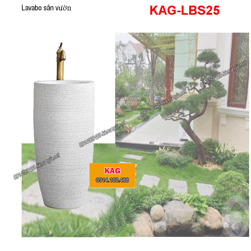 Chậu lavabo sân vườn độc đáo KAG-LBS25
