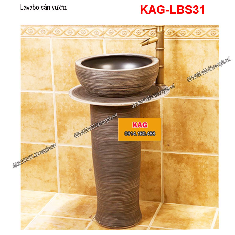 Chậu lavabo sân vườn độc đáo KAG-LBS31