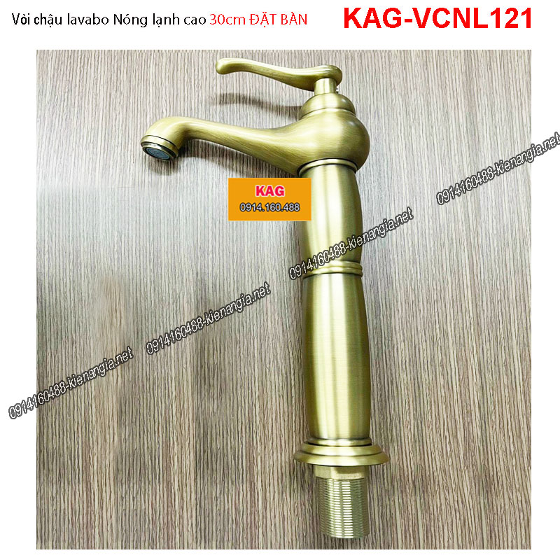 KAG-VCNL121-Voi-chau-lavabo-VUONG-30CM-dat-ban-CHROME-KAG-VCNL121