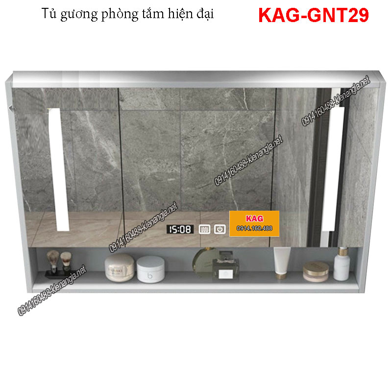 Tủ gương phòng tắm hiện đại KAG-GNT29
