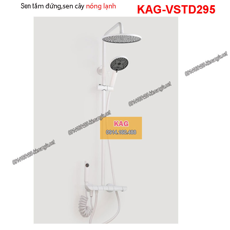Sen tắm đứng bấm phím đàn có vòi xịt  KAG-VSTD295