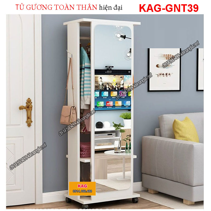 Tủ gương Toàn thân phòng tắm,phòng ngủ hiện đại KAG-GNT39