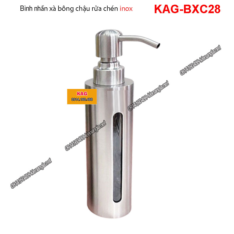 Bình nhấn xà bông chậu rửa chén KAG-BXC28