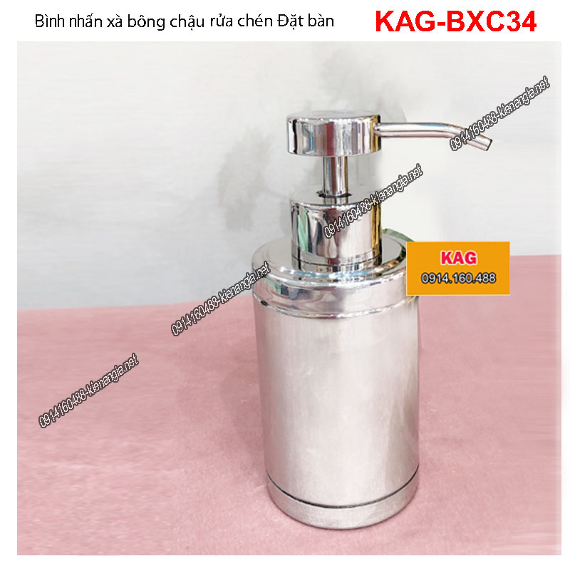 Bình nhấn xà bông rửa chén Đặt bàn KAG-BXC34