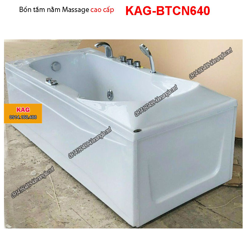 Bồn tắm dài MASSAGE KAG-BTCN640