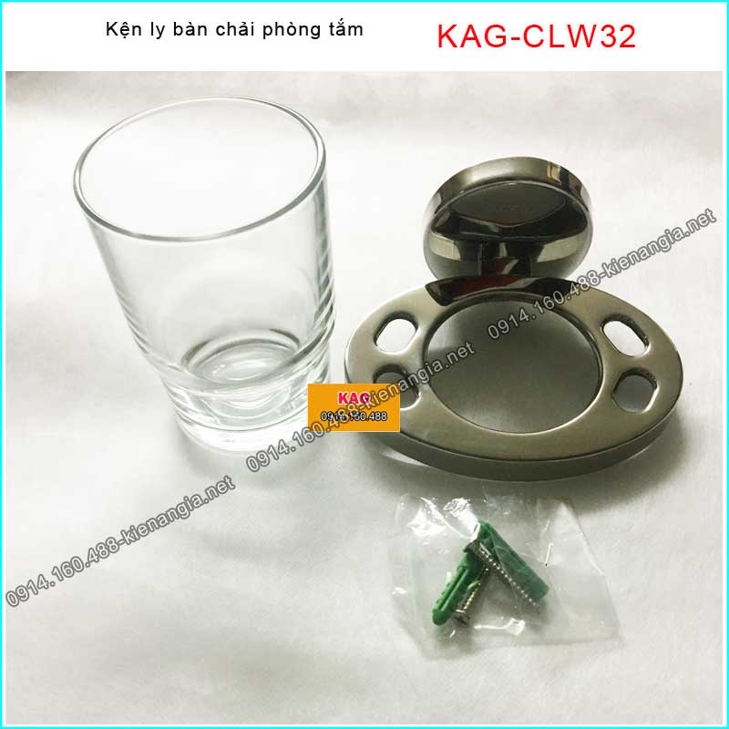 Kệ ly kem bàn chải phòng tắm KAG-CLW32