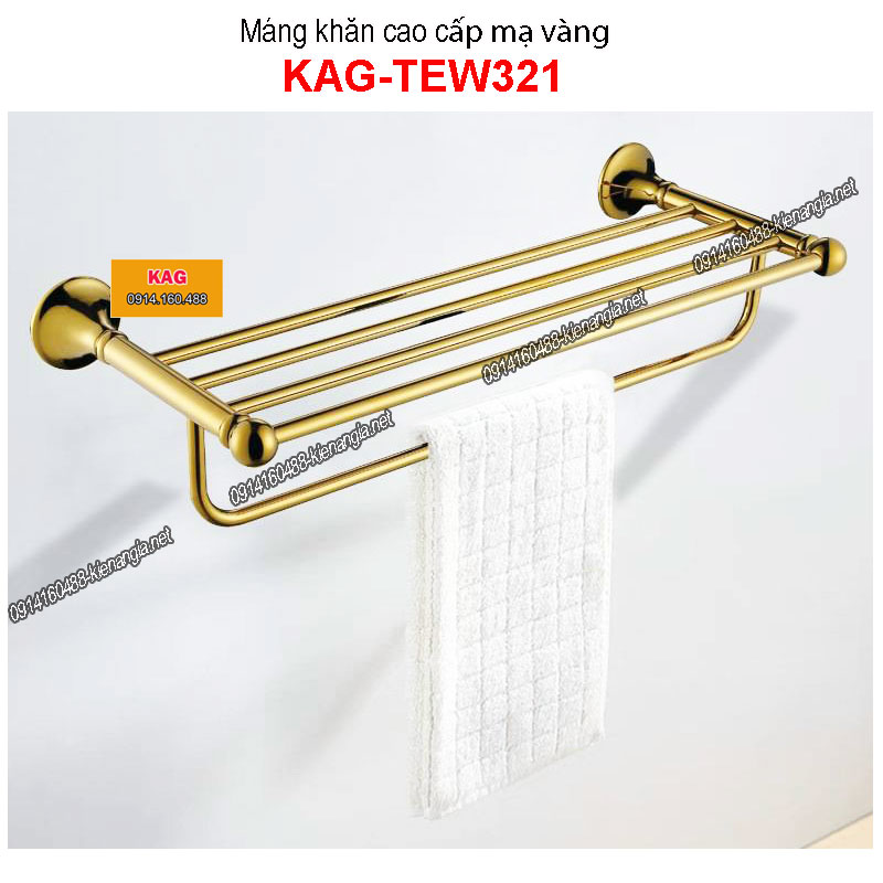 Máng khăn tầng màu vàng KAG-TEW321