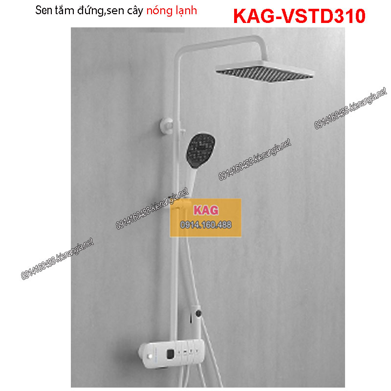 Sen tắm đứng nóng lạnh cao cấp bấm phím đàn KAG-VSTD310