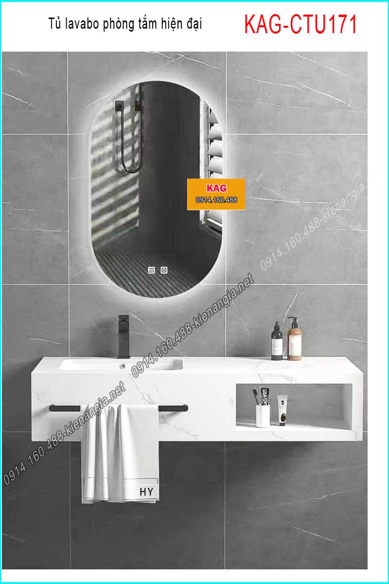Tủ lavabo phòng tắm hiện đại KAG-CTU171