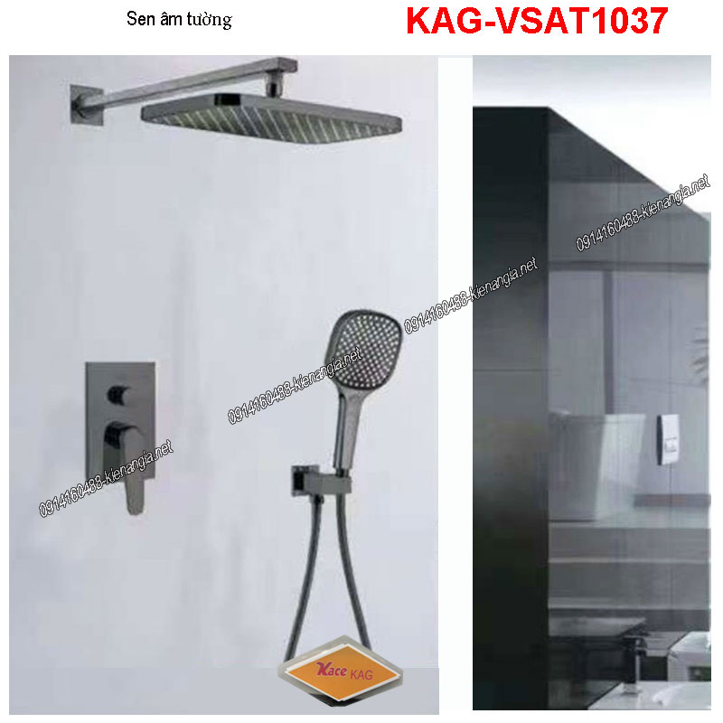 Vòi sen âm tường cao cấp,hiện đại KAG-VSAT1037