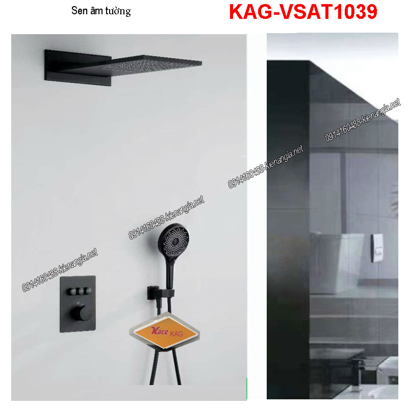Vòi sen âm tường cao cấp,hiện đại KAG-VSAT1039